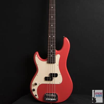 G&L LB-100 Bass Fullerton Red w/ Satin Frost Left Handed image 7
