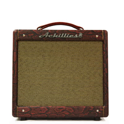 Achillies Nyx 8w 1x10" G10 Greenback Combo Burgundy Snake Skin image 2
