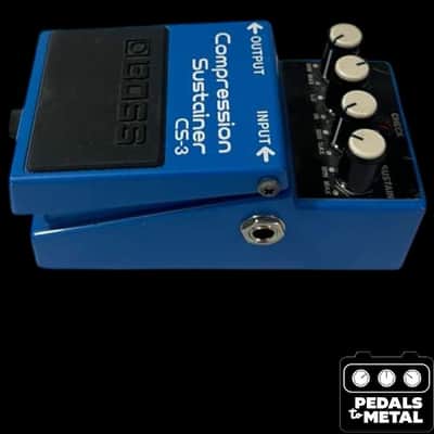 Boss CS-3 Compression Sustainer (Black Label) 1986 - 1992 - Blue - X18676 image 5