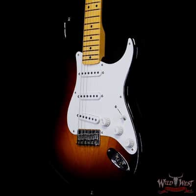 Fender Custom Shop Vintage Custom '55 1955 Hardtail Stratocaster Time Capsule Package Wide Fade 2 Tone Sunburst image 2