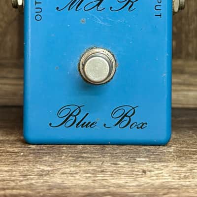 MXR MX-103 Block Blue Box Script 1977 - Blue image 1