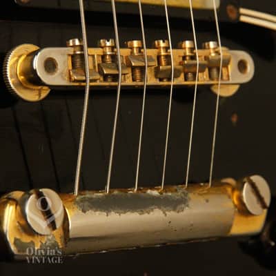 1957 Gibson Les Paul Custom w/3 original PAF pickups + Fretless Wonder HANG TAG! image 6