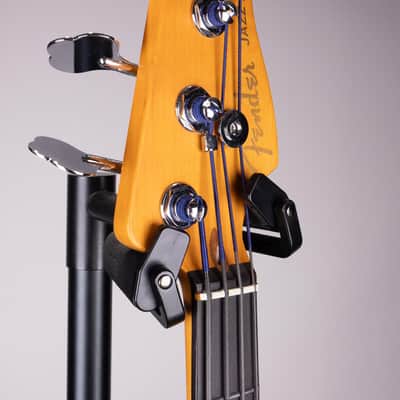 Used Fender American Ultra II Jazz Bass with Ebony Fretboard 2024 - Present - Texas Tea image 7