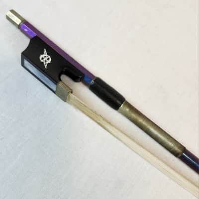 CodaBow "Electric" Carbon Fiber 4/4 Violin Bow w/Bag image 4