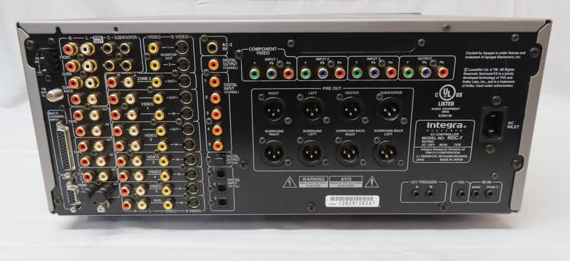 Onkyo Integra RDC-7 7.1 Channel A/V Controller Preamplifier | Reverb