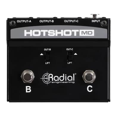Radial HotShot MD Dynamic Microphone Switcher Stage Mic Toggle/Footswitch image 3