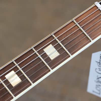Unplayed! 2023 Gibson Custom Shop 1964 Reissue ES-335 M2M 3x P90 Semi-Hollow Electric Guitar Trans Ebony Black + COA OHSC image 8
