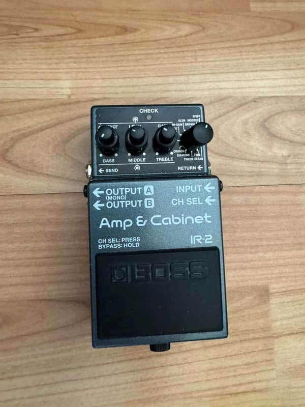 BOSS IR-2 Amp & Cabinet Simulator / IR Loader Pedal - Grey image 1