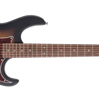 Cort G110OPSB-U 6 String Electric Guitar Pack, Right, Open Pore Sunburst image 1