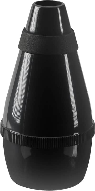 Lightweight Practice Trumpet Mute Silencer，Trumpet Straight Mute (Black) image 1