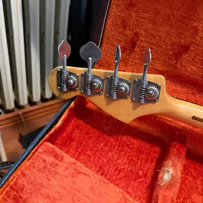 Fender Jazz bass guitar 1973 - Black image 7