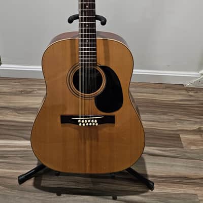 Giannini AWS-680 12 string Acoustic Guitar image 2