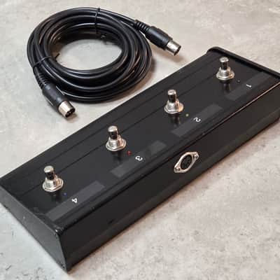 Crate Footswitch for Crate BV150 BV300 BV150HB BV300HB RFX-200S VTX-200S BVFS4 4-Button with 15-Foot Cable - 5-Pin DIN image 2