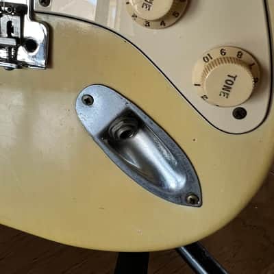 Fender Stratocaster with Maple Fretboard 1978 - 1979 - Olympic White image 15