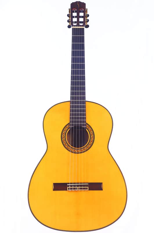 Alberto Pantoja 2023 Negra - exceptional flamenco guitar with excellent sound - check video! image 1
