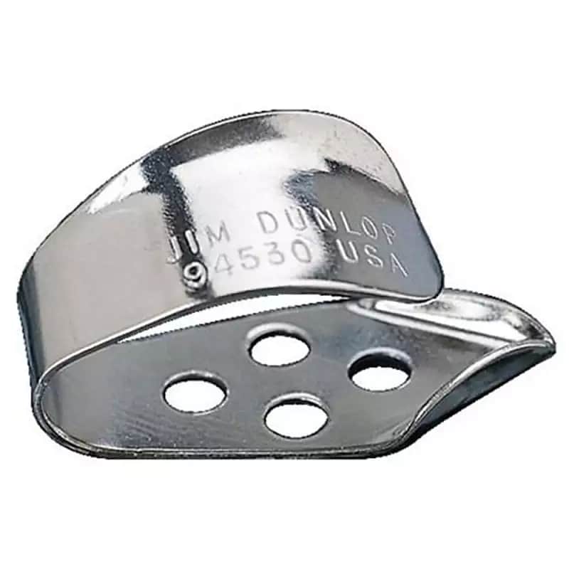 Dunlop 3040T025 Nickel Silver .025mm Thumbpicks (50-Pack) image 1