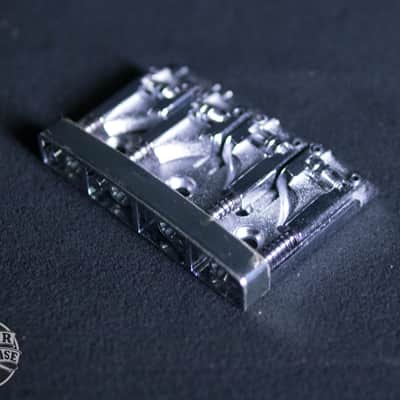NOS Schaller 3-D adjustable 4-String Bass Bridge circa 80's image 2