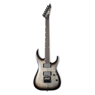 ESP LTD MH-1000 Evertune FM Electric Guitar - Charcoal Burst - B-Stock image 2