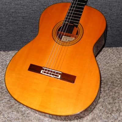 RARITY - JIN-ICHIRO MATSUNAGA 20 1975 - YAMAHA GC70 CLASS CLASSICAL CONCERT GUITAR - SPRUCE/BRAZILIAN ROSEWOOD image 2