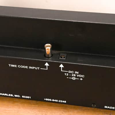 Masterclock TCD44 Time Code Display Studio Clock (NO POWER SUPPLY) CG01UX9 image 8