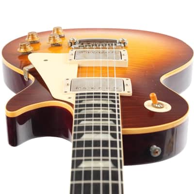 Gibson Custom 1959 Les Paul Standard Royal Teaburst Light Aged image 12