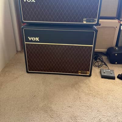 UK Made Vox AC30HW Limited Edition Hand-Wired 30 Watt 2x12 Head and Cabinet image 2