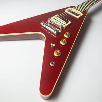 Gibson Flying V Trad Pro 2011 - Trans Cherry Apex Predator image 6