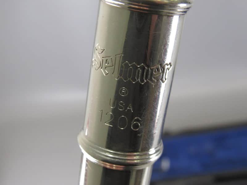 Selmer 1206 flute, made in USA. | Reverb