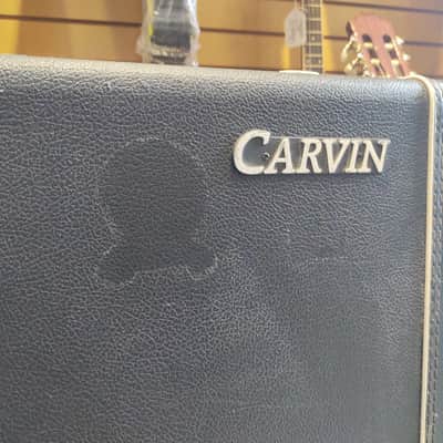 Carvin LB75 Official Custom Nuke Hardcase with keys 1992-1995 - Black image 2