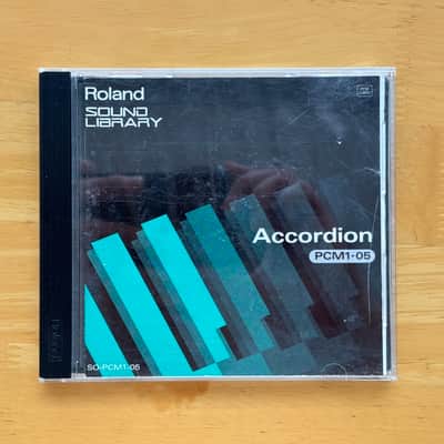 Roland SO-PCM1-05 Accordion ROM Card // Roland JV, JD