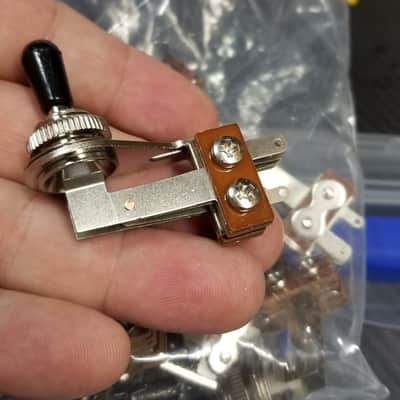Switchcraft Style right angle toggle switch SG Gibson image 1
