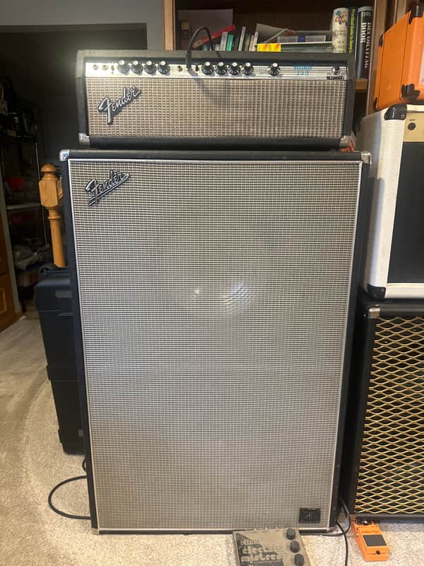 Fender Bassman 135 With 2x15 Speaker Cab image 1