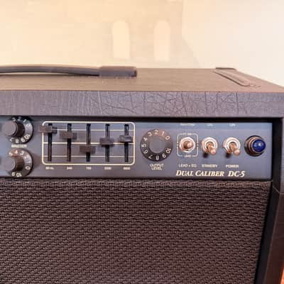 Mesa Boogie Dual Caliber DC-5 2-Channel 50-Watt 1x12" w/Brand New Gold Pin Tubes and Cover image 3