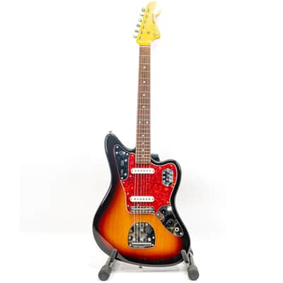 1999 Fender Jaguar JG-66 MIJ Reissue Electric Guitar – Sunburst image 2