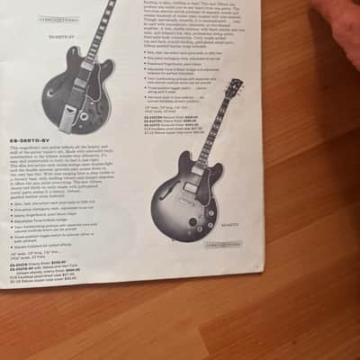 1960 Gibson Full line catalog Burst Es335 Les Paul ES330 Melody Maker PAF Case Candy Vintage imagen 6