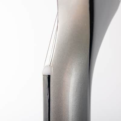 Gibson Custom 61 ES 335 Silver w/Ebony Stinger Gloss NH, Silver  | Demo image 15