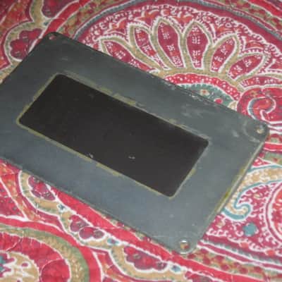 used vintage DOD Bottom Plate for Performer Series pedals (NOTE: screw holes are on are on 4  corners areas) +feet, NO: pedal/other parts - early 1980s Metal Plate has Metallic Silver Finish on both sides, NO rubber padding, NO black print on silver label image 12