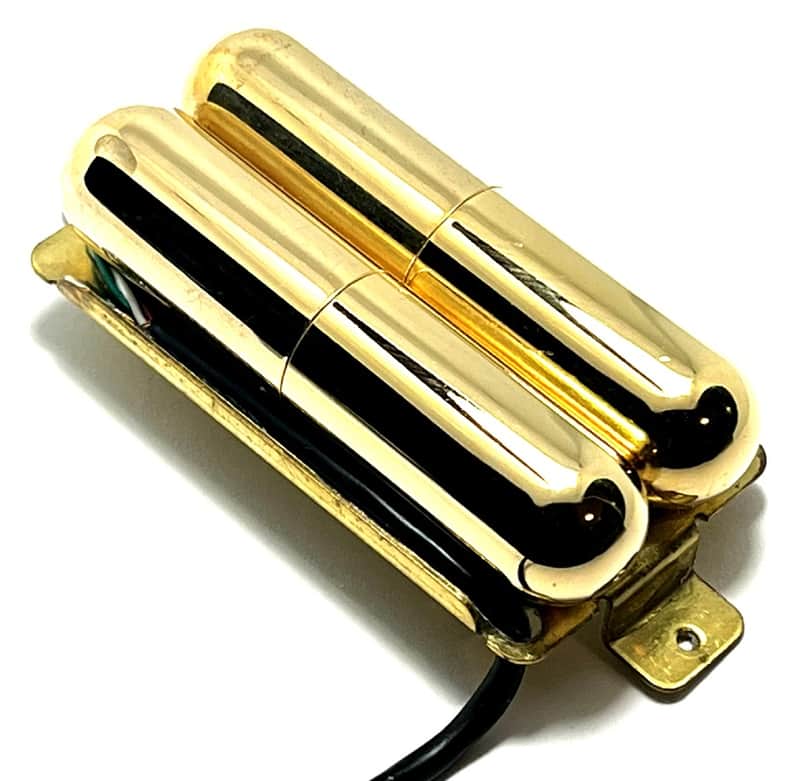 Dragonfire Lipstick Humbucker, Bridge Position Specialty Pickup, AlNiCo V, Passive, Free Ship, Gold image 1
