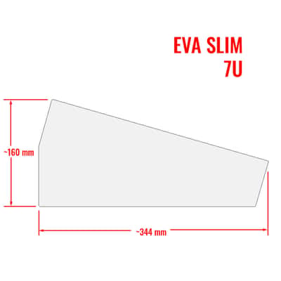 6U / 104hp Eurorack case EVA-slim • Walnut • Powered image 11