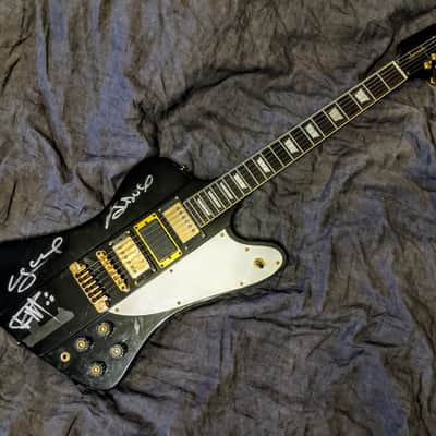 Rare 1988 Black Samick Firebird Japanese Domestic Model | Reverb