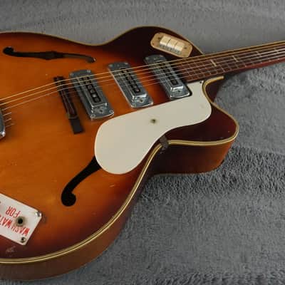 Teisco EP-17 1960s - Tobacco Burst image 4