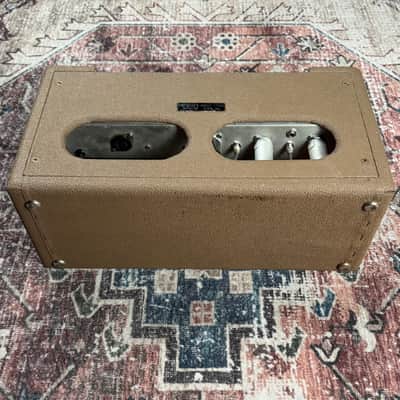 1961 Fender Reverb Unit Vintage Pre CBS Brown Guitar Effect! image 5