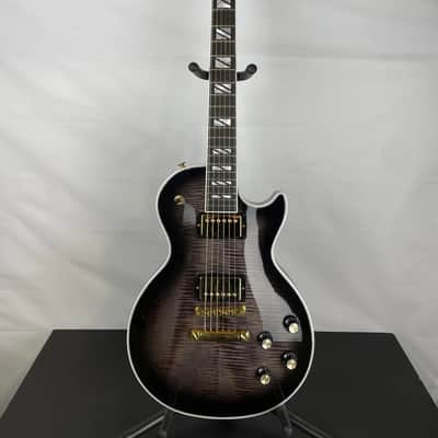 Gibson Les Paul Supreme Electric Guitar, Ebony Fingerboard, Translucent Ebony Burst image 1