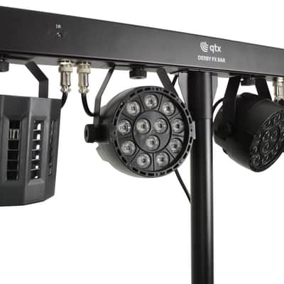QTX LED Derby FX Lighting Bar with Stand image 2