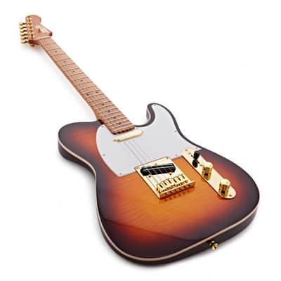 Jet JT-600 BS G 600 Series Mahogany Flamed Maple Body Canadian Roasted Maple Neck 6-String Electric Guitar image 3