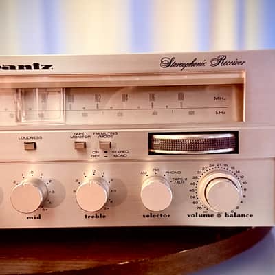 πΆβ¨ Marantz SR 2000 Vintage Stereo Receiver w/ Wood Case β Serviced/Cleaned, Fully Working, All Lamps Working image 7