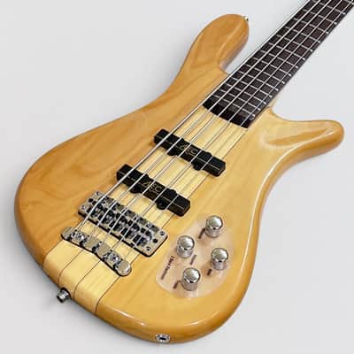 Warwick RockBass Streamer NT 5 String Electric Bass Guitar - Natural image 12