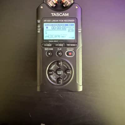 TASCAM DR-40X 4-Channel Portable Digital Recorder 2019 - 2020 - Black image 3