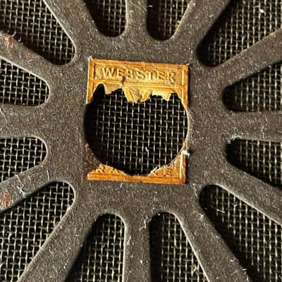 Webster Electric Teletalk 8” Jensen PM8GS P8-S 1940 vintage - Hanex Marine image 9