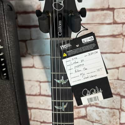 Immagine PRS Wood Library-Modell Custom 24 Charcoal Tri-Colour Burst - 10 Top- Ebony FB - 85/15+ TCI 2 pcs Worldwide #1 - 12
